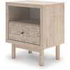 image:imageSignature Design by Ashley Birkmore 6 Drawer Dresser 10Minute Easy Assembly Engineered Wood Whimsical Botanical Accent Drawers for Bedroom Light Oak FinishTan