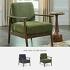 image:imageSignature Design by Ashley Bixler Mid Century Accent Chair Navy BlueGreen