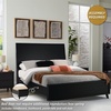 image:imageSignature Design by Ashley Black Queen Platform Bed with Headboard