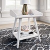image:imageSignature Design by Ashley Blariden Modern Accent or End Table WhiteWhite