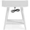 image:imageSignature Design by Ashley Blariden Modern Accent or End Table WhiteWhite