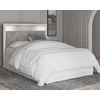 image:imageSignature Design by Ashley Bling Queen Upholstered Headboard WhiteQueen