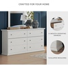 image:imageSignature Design by Ashley Bostwick Shoals Childrens Traditional 6 Drawer Dresser WhiteBeige