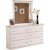 image:imageSignature Design by Ashley Bostwick Shoals Childrens Traditional 6 Drawer Dresser WhiteBeige