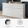 image:imageSignature Design by Ashley Bostwick Shoals Childrens Traditional 6 Drawer Dresser WhiteBeige
