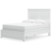 image:imageSignature Design by Ashley Bostwick Shoals Full Panel Bed White