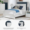 image:imageSignature Design by Ashley Bostwick Shoals Full Panel Bed White