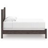 image:imageSignature Design by Ashley Brown Wood Full Panel Bed Reeded HeadboardBlack
