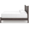 image:imageSignature Design by Ashley Brown Wood Full Panel Bed Reeded HeadboardDark Brown