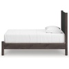 image:imageSignature Design by Ashley Brown Wood Full Panel Bed Reeded HeadboardDark Brown