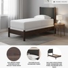 image:imageSignature Design by Ashley Brown Wood Full Panel Bed Reeded HeadboardDark Brown