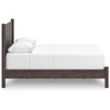image:imageSignature Design by Ashley Brown Wood Full Panel Bed Reeded HeadboardDark Brown