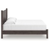 image:imageSignature Design by Ashley Brown Wood Full Panel Bed Reeded HeadboardDark Brown