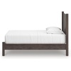 image:imageSignature Design by Ashley Brown Wood Full Panel Bed Reeded HeadboardDark Brown