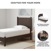 image:imageSignature Design by Ashley Brown Wood Full Panel Bed Reeded HeadboardDark Brown