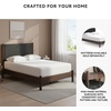 image:imageSignature Design by Ashley Brown Wood Full Panel Bed Reeded HeadboardDark Brown