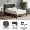 image:imageSignature Design by Ashley Brown Wood Full Panel Bed Reeded HeadboardDark Brown