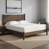image:imageSignature Design by Ashley Brown Wood Full Panel Bed Reeded HeadboardDark Brown