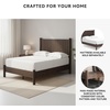 image:imageSignature Design by Ashley Brown Wood Full Panel Bed Reeded HeadboardDark Brown