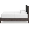image:imageSignature Design by Ashley Brown Wood Full Panel Bed Reeded HeadboardDark Brown