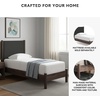 image:imageSignature Design by Ashley Brown Wood Full Panel Bed Reeded HeadboardDark Brown