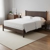 image:imageSignature Design by Ashley Brown Wood Full Panel Bed Reeded HeadboardDark Brown