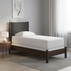 image:imageSignature Design by Ashley Brown Wood Full Panel Bed Reeded HeadboardDark Brown