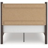 image:imageSignature Design by Ashley Brown Wood Full Panel Bed Reeded HeadboardDark Brown
