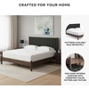 image:imageSignature Design by Ashley Brown Wood Full Panel Bed Reeded HeadboardDark Brown