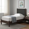 image:imageSignature Design by Ashley Brown Wood Full Panel Bed Reeded HeadboardDark Brown