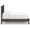image:imageSignature Design by Ashley Brown Wood Full Panel Bed Reeded HeadboardDark Brown
