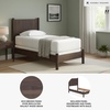 image:imageSignature Design by Ashley Brown Wood Full Panel Bed Reeded HeadboardDark Brown