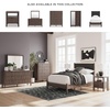 image:imageSignature Design by Ashley Brown Wood Full Panel Bed Reeded HeadboardDark Brown