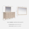 image:imageSignature Design by Ashley Brown Wood Full Panel Bed Reeded HeadboardNatural Brown