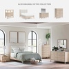 image:imageSignature Design by Ashley Brown Wood Full Panel Bed Reeded HeadboardNatural Brown