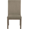 image:imageSignature Design by Ashley Burkhaus Traditional Upholstered Dining Chair Set of 2 Dark BrownGray  Brown