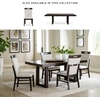 image:imageSignature Design by Ashley Burkhaus Traditional Upholstered Dining Chair Set of 2 Dark BrownLight GrayBrown