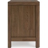image:imageSignature Design by Ashley Cabalynn 2Drawer Nightstand with USB PortsLight Brown