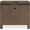 image:imageSignature Design by Ashley Cabalynn 2Drawer Nightstand with USB PortsLight Brown