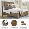 image:imageSignature Design by Ashley Cabalynn King Panel Bed with Storage BrownCalifornia King Panel Bed with Storage
