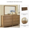 image:imageSignature Design by Ashley Cabalynn King Panel Bed with Storage BrownDresser and Mirror