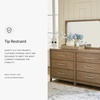image:imageSignature Design by Ashley Cabalynn King Panel Bed with Storage BrownDresser and Mirror