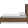 image:imageSignature Design by Ashley Cabalynn King Panel Bed with Storage BrownKing Panel Bed with Storage
