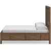 image:imageSignature Design by Ashley Cabalynn King Panel Bed with Storage BrownQueen Panel Bed with Storage