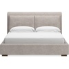 image:imageSignature Design by Ashley Cabalynn King Panel Bed with Storage BrownQueen Upholstered Bed