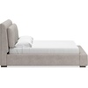 image:imageSignature Design by Ashley Cabalynn King Panel Bed with Storage BrownQueen Upholstered Bed