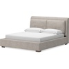 image:imageSignature Design by Ashley Cabalynn King Panel Bed with Storage BrownQueen Upholstered Bed