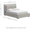 image:imageSignature Design by Ashley Cabalynn King Panel Bed with Storage BrownQueen Upholstered Bed
