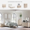 image:imageSignature Design by Ashley Cadmori Bohemian 5Drawer Chest of Drawers with Replicated White Marble Top Meets ASTM International Safety Standards Light BrownWhite  Beige