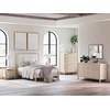 image:imageSignature Design by Ashley Cadmori Bohemian 5Drawer Chest of Drawers with Replicated White Marble Top Meets ASTM International Safety Standards Light BrownWhite  Beige